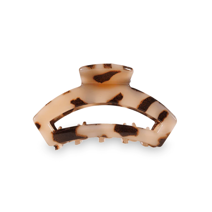 Teleties Open Blonde Tortoise Tiny Hair Clip