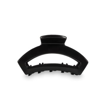 Teleties Open Jet Black Tiny Hair Clip