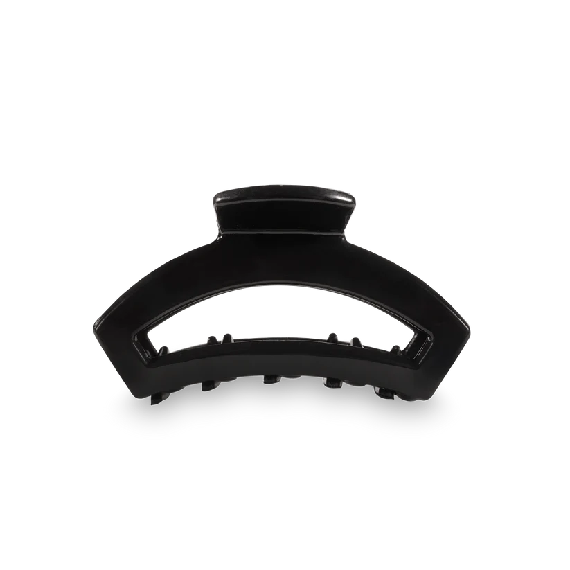 Teleties Open Jet Black Tiny Hair Clip