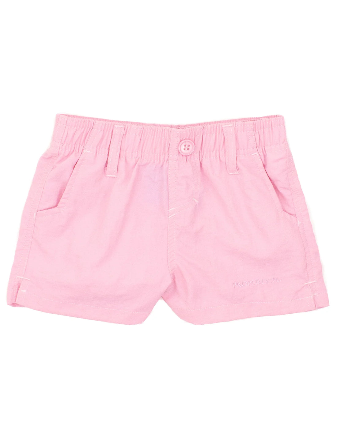 Properly Tied Girls Brook Short - Powder Pink