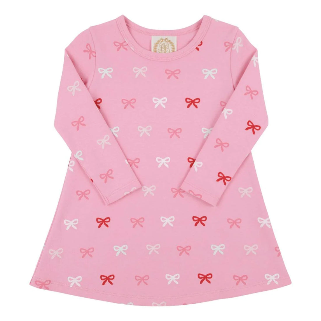 Beaufort Bonnet Long Sleeve Polly Play Dress - Bitty Bows