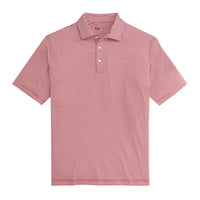Onward Reserve Echo Stripe Performance Polo - Red