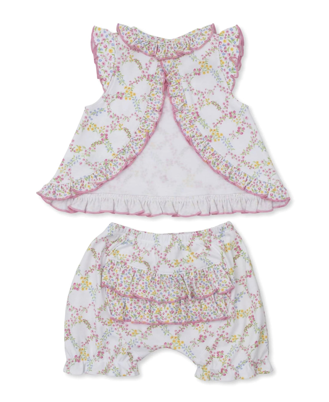 Kissy Kissy Garden Trellis Sunsuit Set