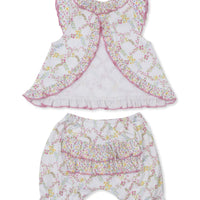 Kissy Kissy Garden Trellis Sunsuit Set