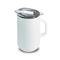 Served Insulated Stainless Steel Pitcher - White Icing