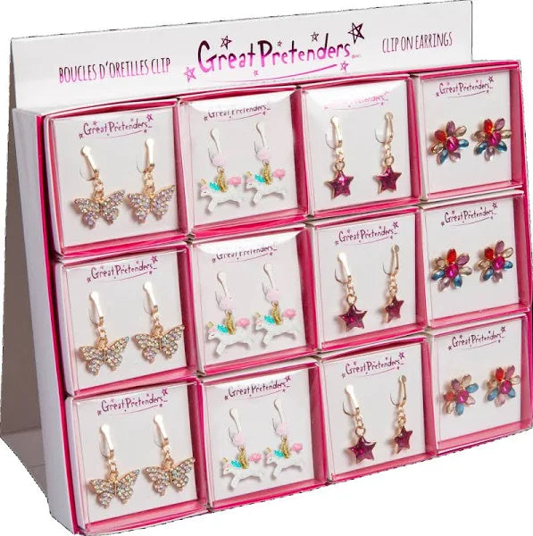 Great Pretenders Clip On Earrings