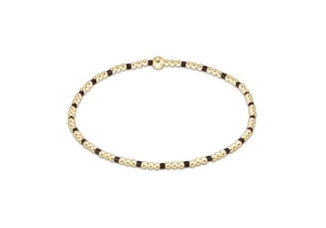 Enewton Hope Sincerity Pattern 2MM Bead Bracelet - Chocolate
