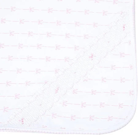 Magnolia Baby Amelia's Classics Smocked Receiving Blanket