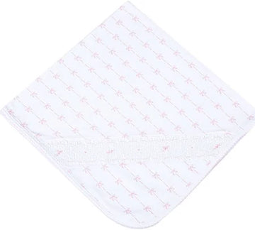Magnolia Baby Amelia's Classics Smocked Receiving Blanket