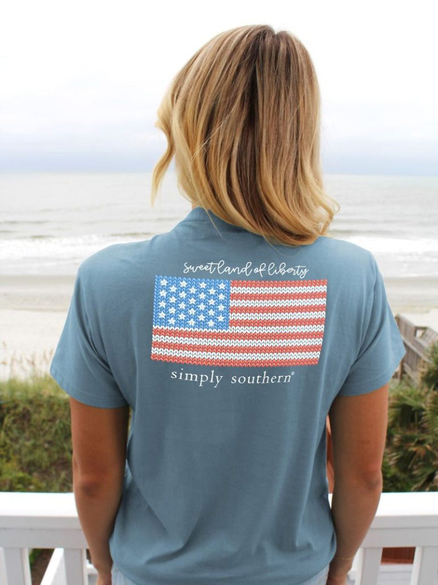 Simply Southern Sweet Land of Liberty SS Tee