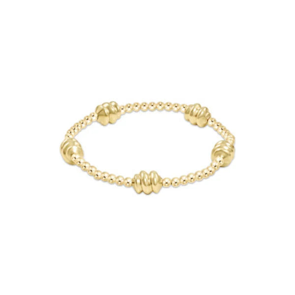 Enewton Admire Gold 3mm Bead Bracelet-Gold