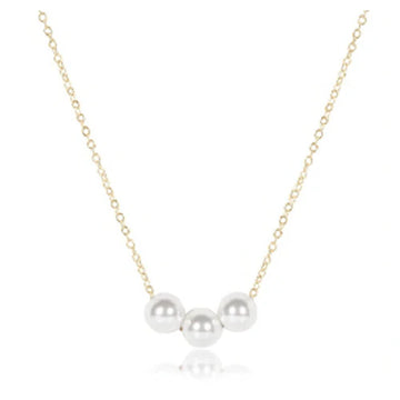 Enewton Egirl 14" Necklace Gold - Joy Pearl