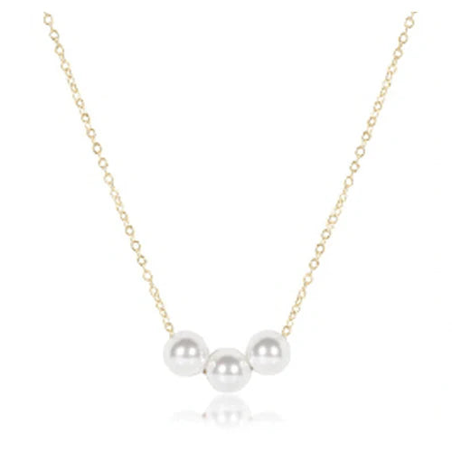 Enewton Egirl 14" Necklace Gold - Joy Pearl