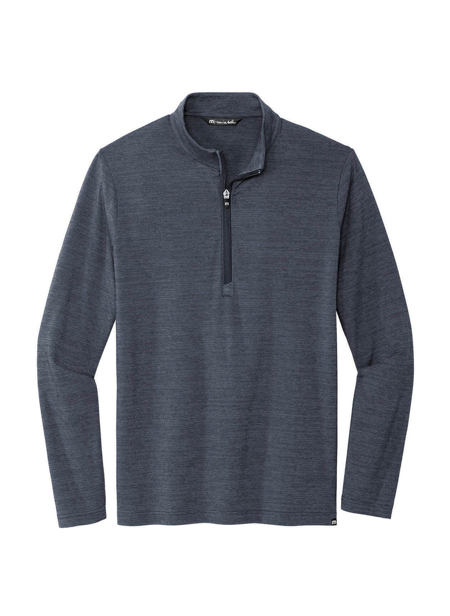 TM Crestview 1/4 Zip Pullover-Vintage Indigo