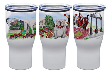 Athens' Finest Watercolor Tumbler