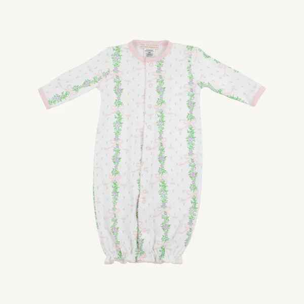 Beaufort Bonnet Twinkle Twinkle 2-In-1 Gown - Fincastle Floral/Palm Beach Pink