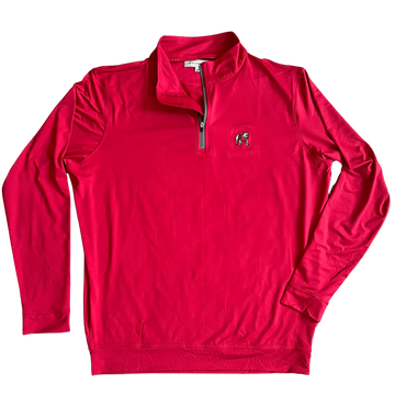 Peach State Pride 1/4 Zip Standing Dawg Performance Pullover