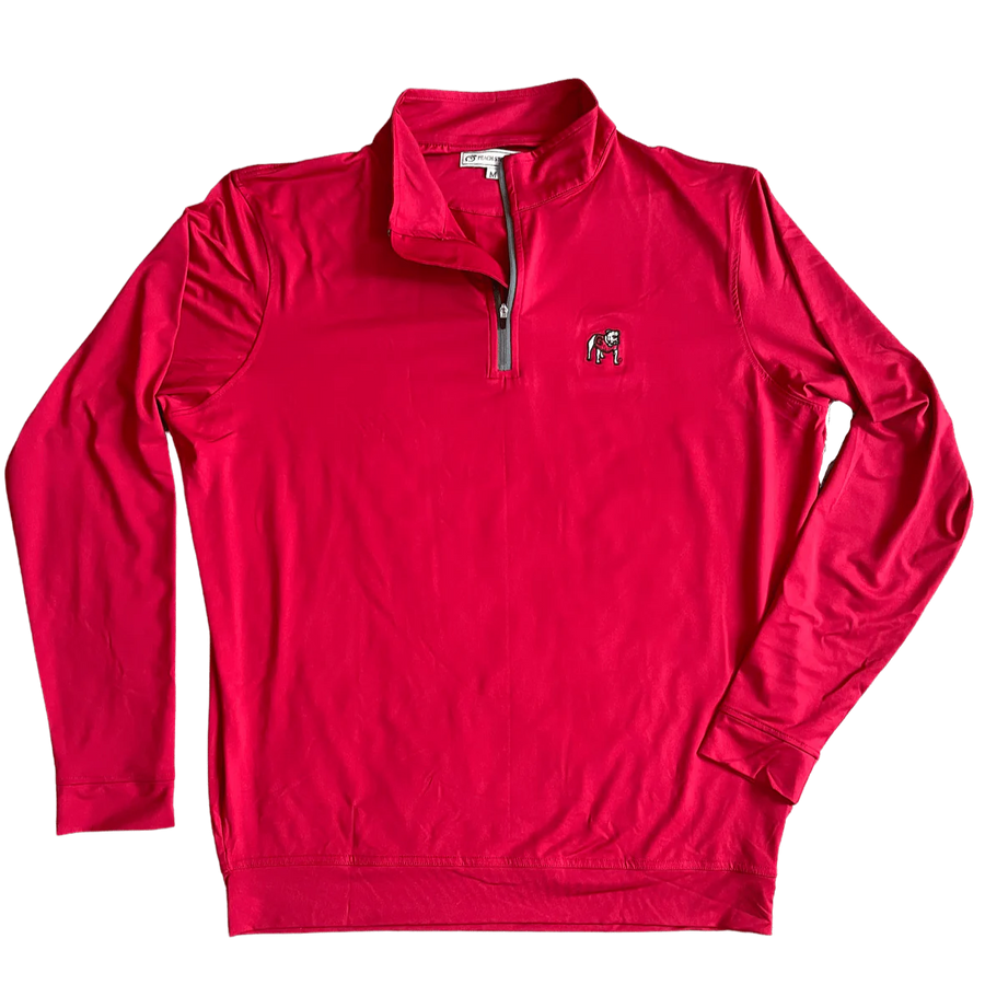 Peach State Pride 1/4 Zip Standing Dawg Performance Pullover