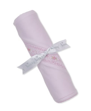 Kissy Kissy CLB Fall Bishop 26 Blanket with Hand Smocking