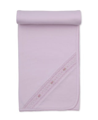 Kissy Kissy CLB Fall Bishop 26 Blanket with Hand Smocking