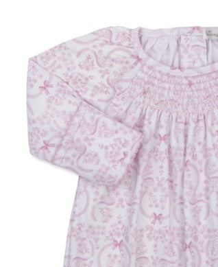 Kissy Kissy Delicate Blooming Bows Sack - Pink