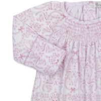 Kissy Kissy Delicate Blooming Bows Sack - Pink
