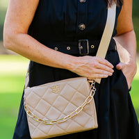 Caroline Hill Ariana Crossbody Latte LD