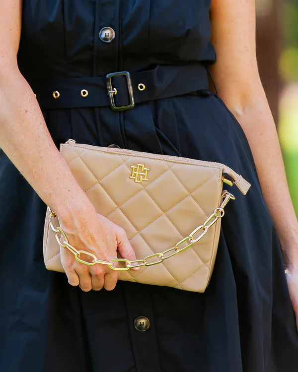 Caroline Hill Ariana Crossbody Latte LD
