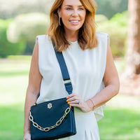 Caroline Hill Ariana Crossbody Black