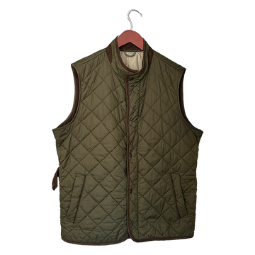 Peach State Pride Classic Quilted Olive Vest