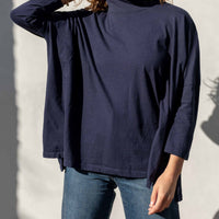 MerSea Catalina Turtleneck Tee - Navy