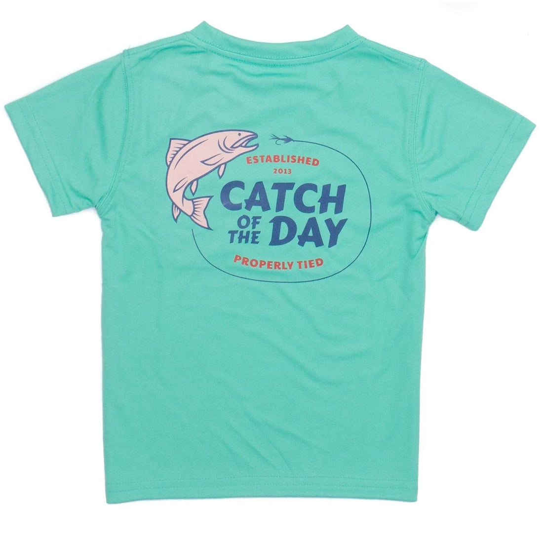 Properly Tied Performance Short Sleeve Tee Catch Of The Day