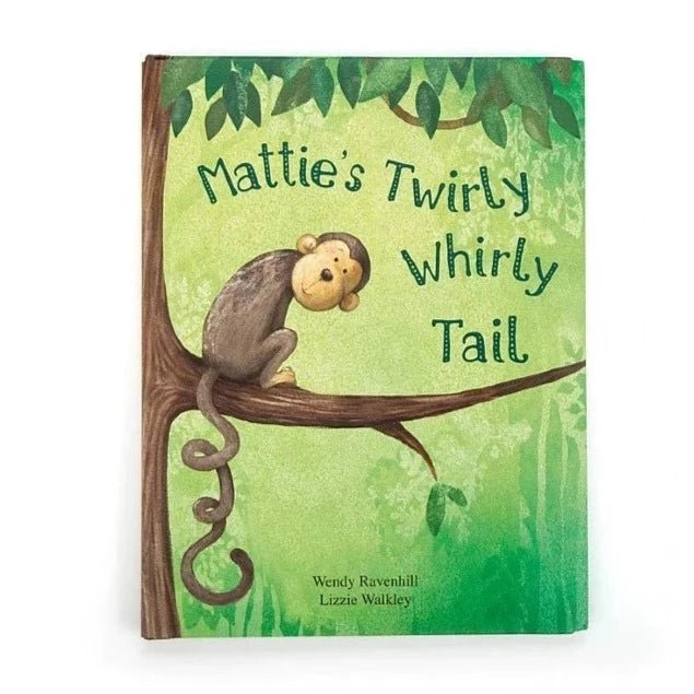 Jellycat Mattie's Twirly Tail Book