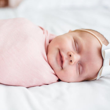 Copper Pearl Single Knit Swaddle Blanket - Darling Pink