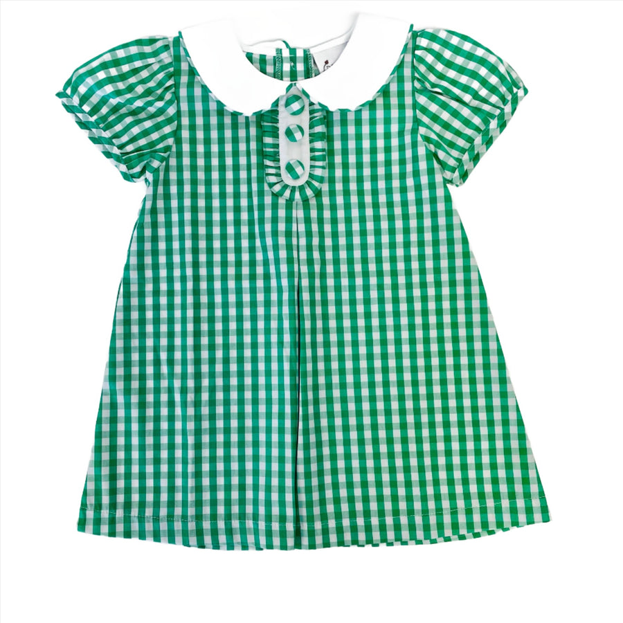 Delaney Pleated Front Tab Dress