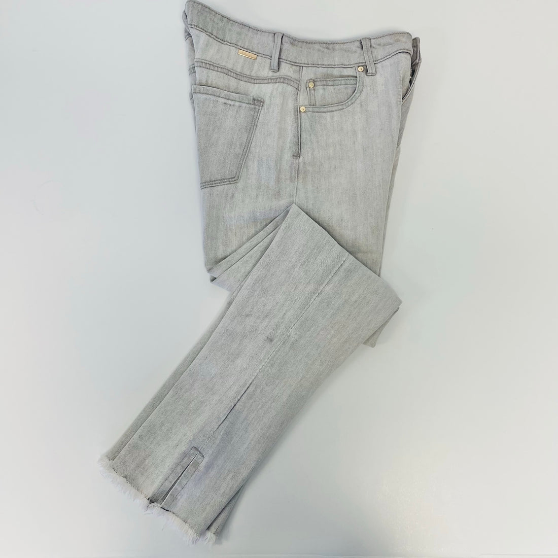 Tractr Jeans Mona- High Rise- Washed Grey