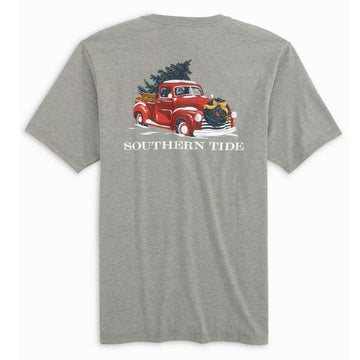 Southern Tide Snowy Truck Tee