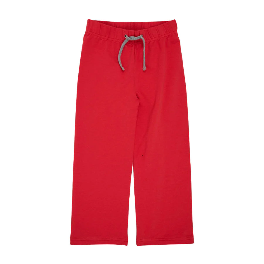 Beaufort Bonnet Sunday Style Sweatpant-Richmond Red With Grantley Gray