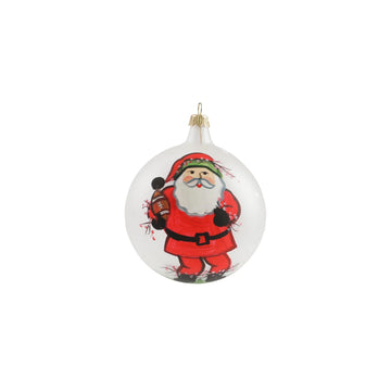 Vietri St.Nick Football Ornament